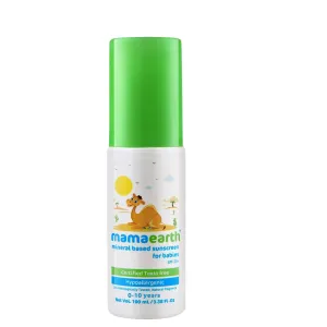 Mamaearth Mineral Based Sunscreen for Babies SPF 20+ (0-10 Years) 100ml